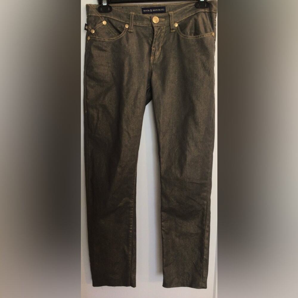 Rock & Republic iridescent jeans size 9